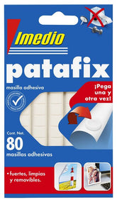 MASILLA ADHESIVA IMEDIO PATAFIX | 12 UNIDADES | (PRODUCTOS IMEDIO, S,A,)